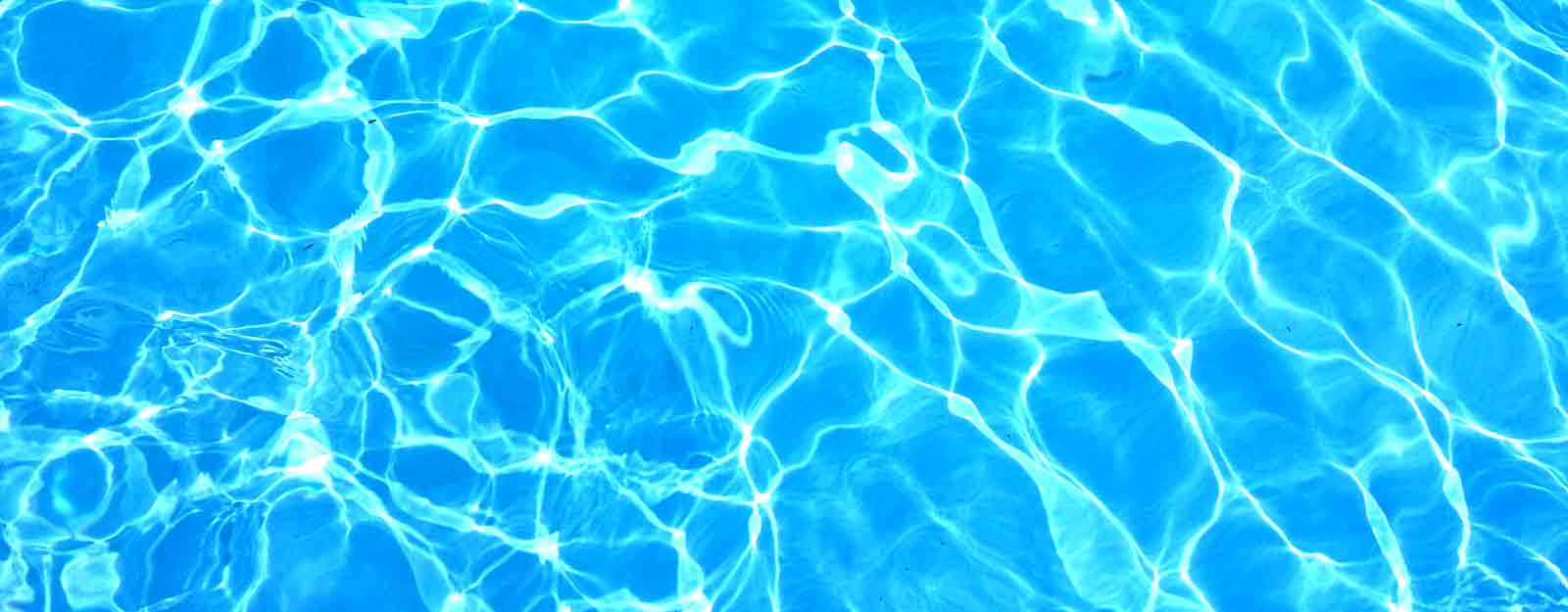 Photo of swimming pool water.